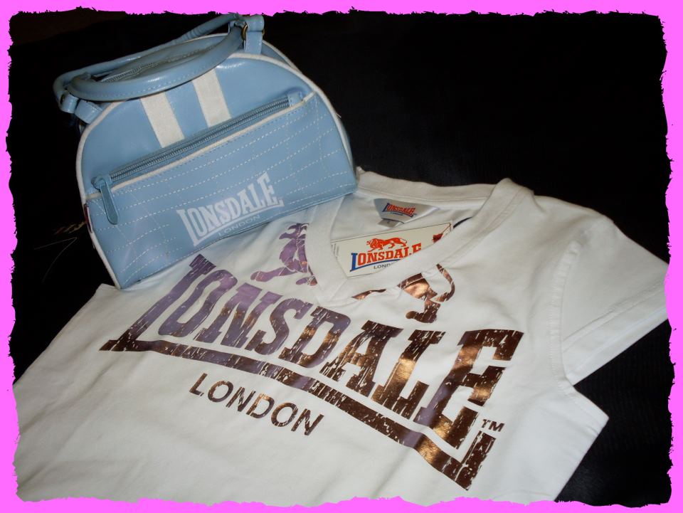 Girlie T-Shirt Big Print & Cosmetic Bag